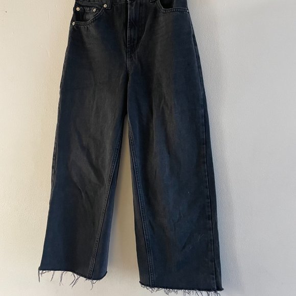 Topshop Women's Black Jeans - Size 26 - Picture 3 of 12